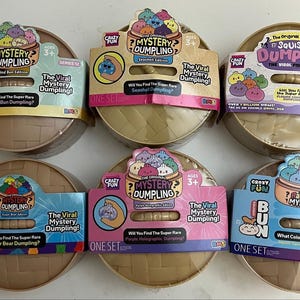 RMS Original Mystery Dumpling Squishy Förseglad Rare Viral Fidget Toy Köparens Val