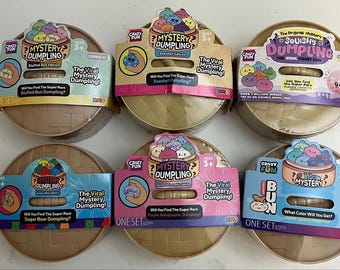 RMS Original Mystery Dumpling Squishy Sellado Raro Juguete Antiestrés Viral Elección del Comprador