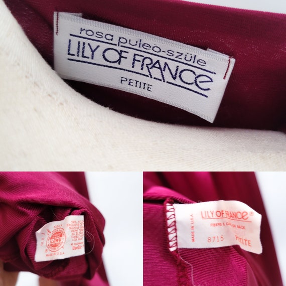 Vintage Lily of France/Rosa Puleo Szule Peignoir … - image 3