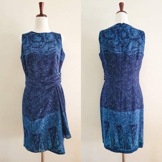 Vintage DW3 for David Warren Blue Dress