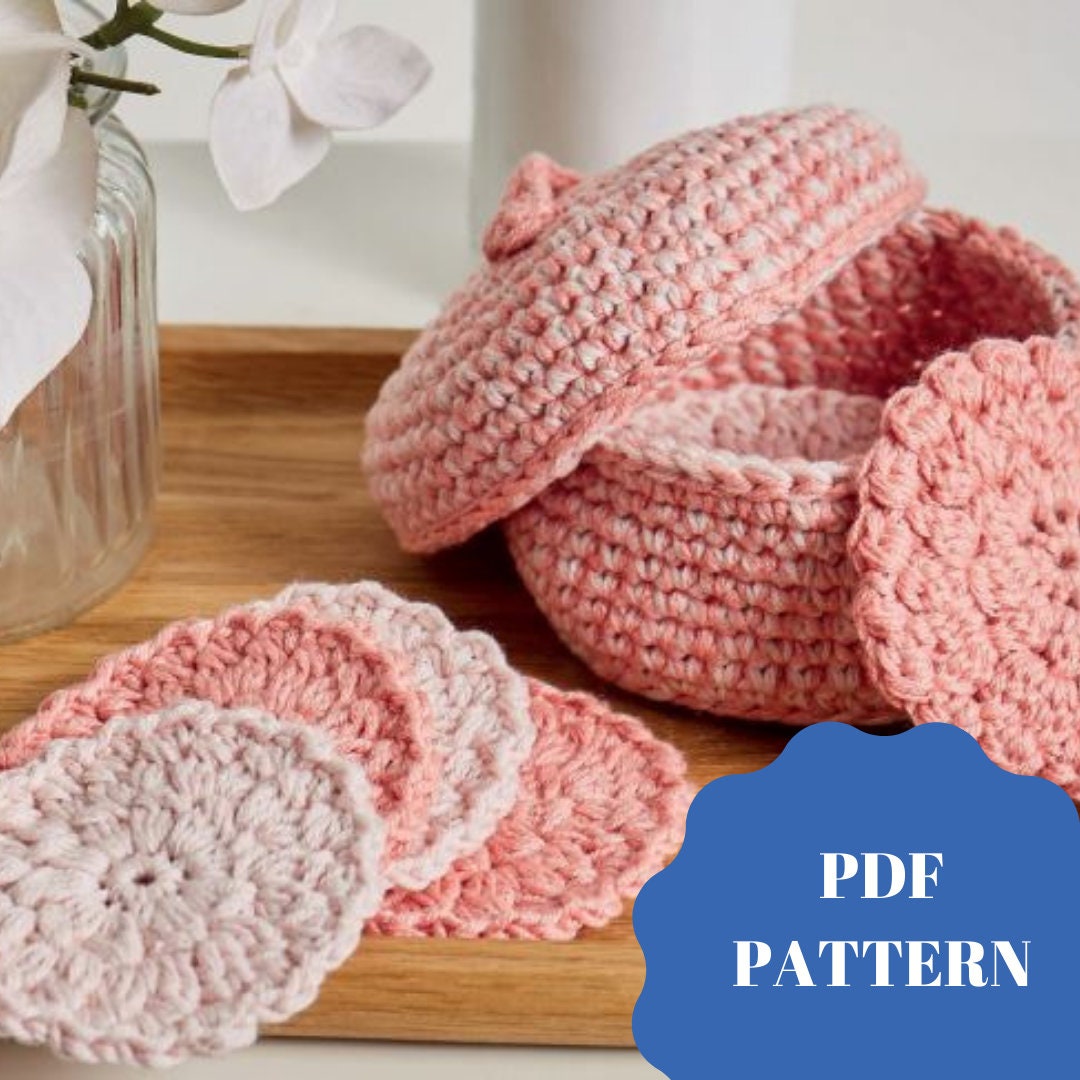 39 Face Scrubby Crochet Patterns: Enhance Your Skincare Routine Today! 25 Crochet Pattern Face Scrubbies and Basket