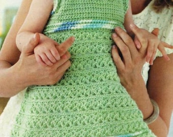 GEHAAKT PATROON, gehaakte babyjurkpatroon, vintage haakpatroon, mooie babyjurk, pdf INSTANT download, 6 (12, 18, 24) maanden
