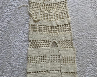 SCHEMA ALL'UNCINETTO, Gonna lunga estiva, Schema per gonna all'uncinetto, Copricostume all'uncinetto, Schema per gonna vintage, Schema per copricostume all'uncinetto