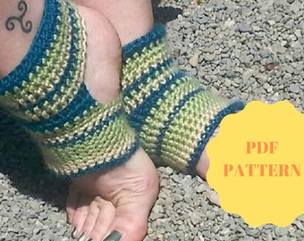 CROCHET PATTERN, dancing socks,  yoga socks, pilates socks, easy pattern, beginner friendly sock pattern, leg warmers