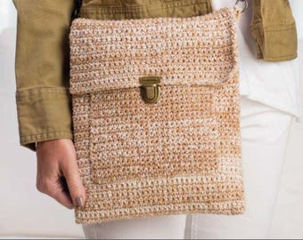 MOTIF AU CROCHET, modèle au crochet de sac messager, modèle de sac au crochet, modèle facile Tota, modèle de sac à bandoulière