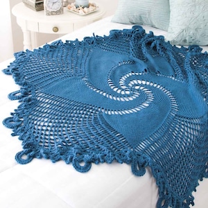 HÄKELANLEITUNG, Häkelmuster, Vintage Häkelmuster, Mandala Häkelmuster