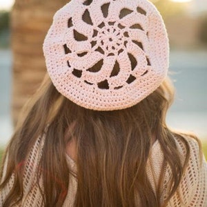 CROCHET PATTERN, Summer Hat Pattern, 3 Sizes (Adult, Teen, Child), Quick and Easy Crochet Summer Hat Pattern