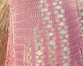 CROCHET PATTERN, Wave Skirt Crochet Pattern, Crochet skirt pattern, Crochet beach cover up, Vintage Skirt pattern, Crochet Cover up Pattern