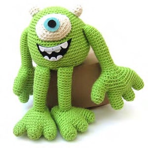 CROCHET PATTERN, Animation Character Plushie Pattern, Crochet Monster Pattern, Amigurimi Toy Pattern