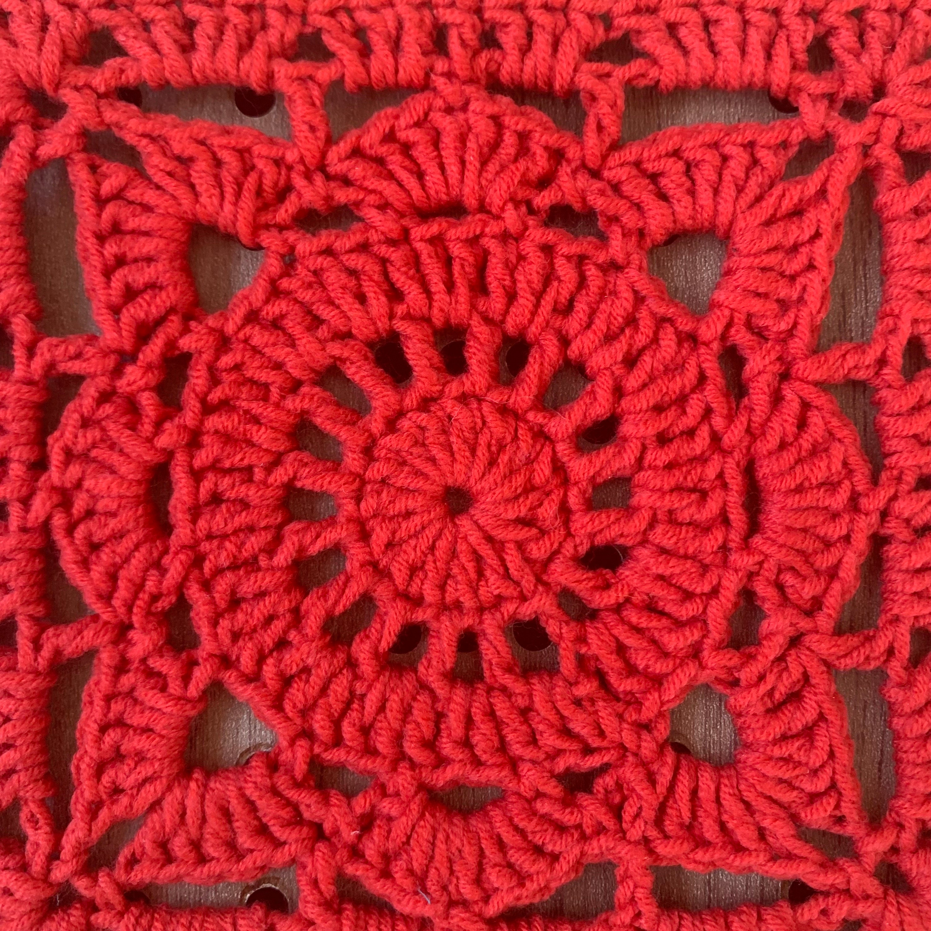 CROCHET PATTERN, Willow Granny Square Crochet Pattern, PDF Instant Download, Easy Crochet Motif, Blanket Motif, Cardigan Motif