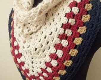 CROCHET PATTERN, Shawl Crochet Pattern, Crochet Cape Pattern, Easy Shawl Pattern, Crochet Shawl Pattern