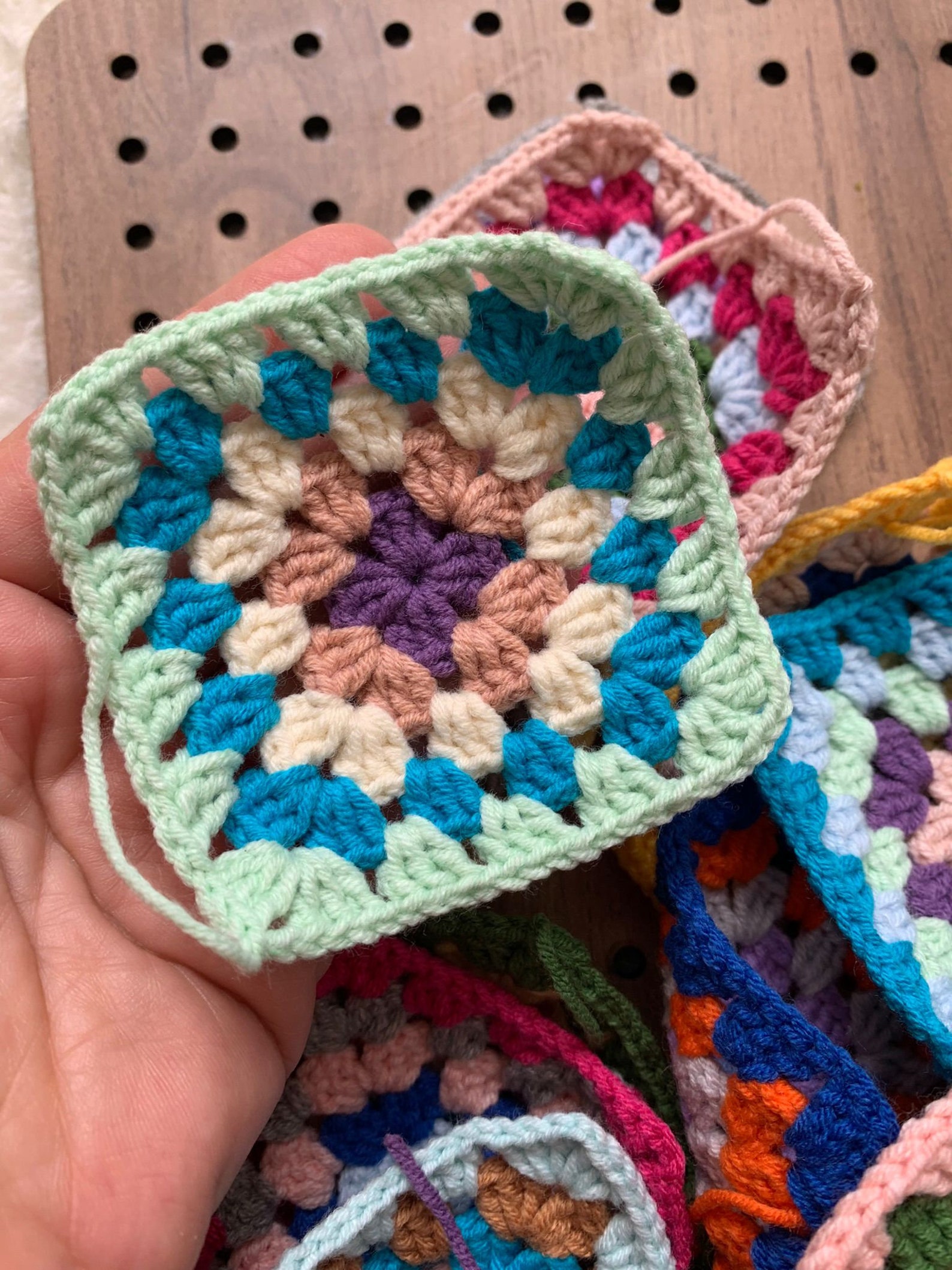 CROCHET PATTERN, Easy Crochet Granny Square Pattern, Beginner Crochet ...