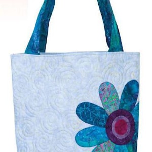 QUILT PATTERN, Quilt tote pattern, Tote bag quilt pattern, Quilted Tote Bag Pattern