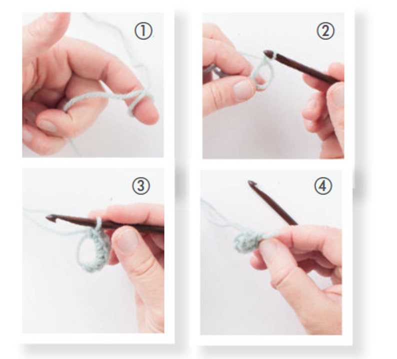 Crochet Basics, Beginner Crochet Instructions Printable, Learn How to ...