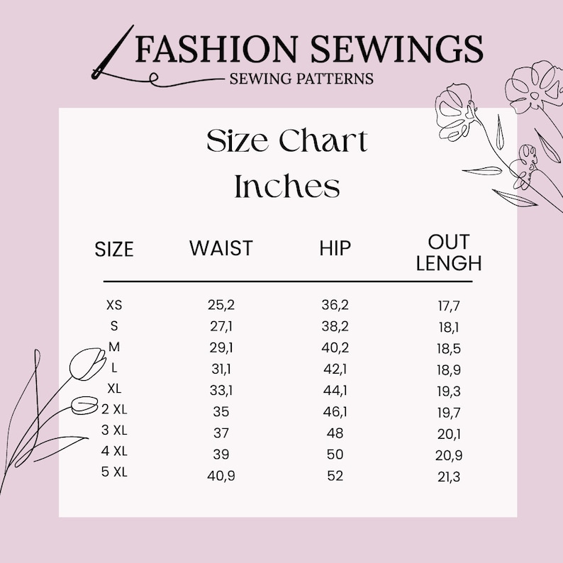 Wide Leg Woman Pajama pattern Video Tutorial, PDF printable, size XS-5XXL, Large/Plus sizes patterns. Easy to make, Detailed Instructions. image 5