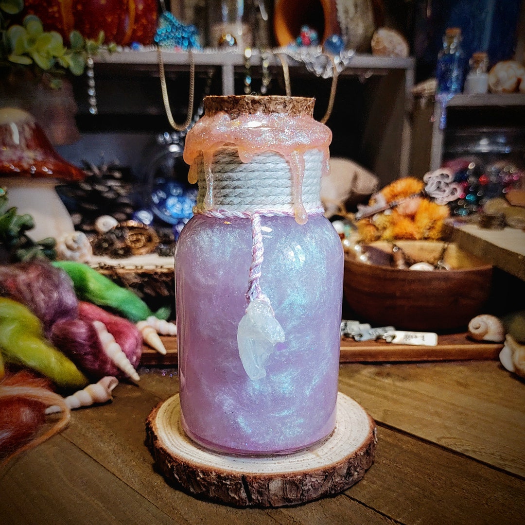 Liquid Crystal Potion floating D20 Dice Roller D&D Dice Etsy