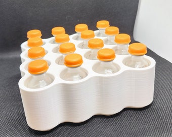 Almacenamiento de insulina apilable para refrigerador