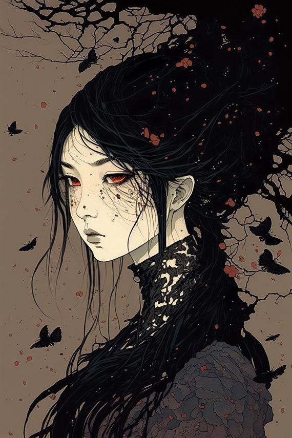 Nightmarish Beautiful Girl by Takato Yamamoto Art 2 