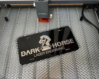 Custom License Plate - Laser Engraved Vanity Plate, Custom Truck plate, Aftermarket License Plate, Car Tag