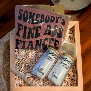 Personalized Engagement Gift Box