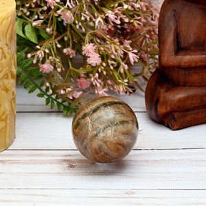 Black Moonstone Sphere