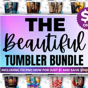 Das Schöne Tumbler Design Bundle | Premium-Qualität | Digitale Lieferung