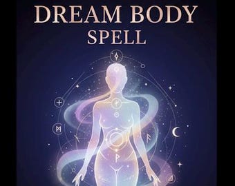 Lichaamsspreuk droom, afslanken met magie, afslankritueel, vorm je lichaam, transformatie van zelfliefde, schoonheidsspreuk, Body of My Dreams Magic