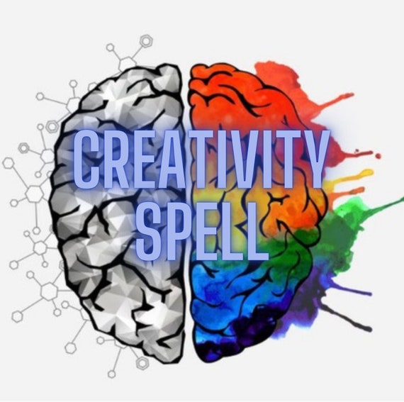 Creativity Spell, Increase Brain Power & Creativity, Spell for Inspiration and Creativity, Fast Working Magic, Quick Spell Casting