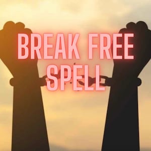INSTANT Break The Chains Spell - Remove Your CURSE - Banish Negative Energy, Positive Vibes, Positive Aura, Aura Cleansing Spell