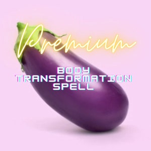 Premium Body Change Spell, Transform Your Appearance, Instant abs, Body Development. 2 x Castings, double strength spells!