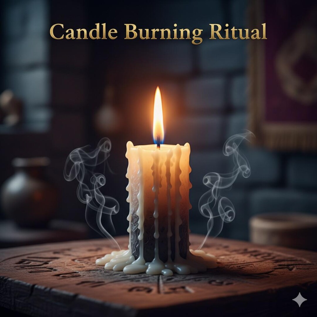 Enhanced Luck Candle Burning Ritual, Energy, Success, Candle Burning ...
