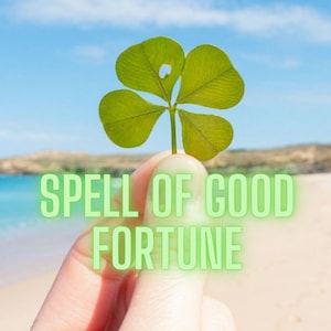 UNLIMITED Luck Spell - Spell of Unlimited Luck - Get Ready For Your Best Year Yet - Manifest Success, Money Spell, Lucky Stars, Luck Magic