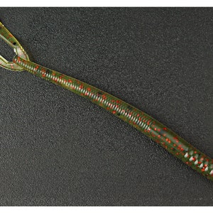 Handmade 5.5" Kicker Tail Worm: Anise Scented Bass Lure