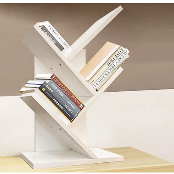 Small Desktop Bookcase Etsy