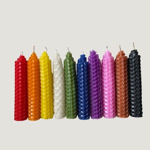 Beeswax & Hemp Chime Spell Candles