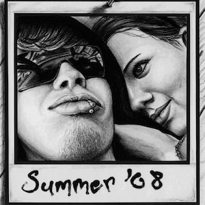 Sommer '08 von KyteSketch | Großes Poster zum Ausmalen