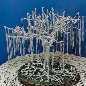 Wire Tree | Unique Wire Sculpture | Elegant Wire Tree | Unique Gift