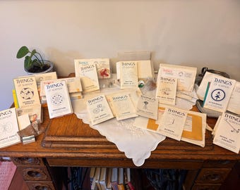 Vintage "Things of Science" Subscription Booklets with Kits (1970s-1980s), set of 12 kits