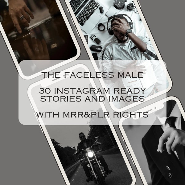 30 Faceless Instagram Ready Images for the Male Aesthetic