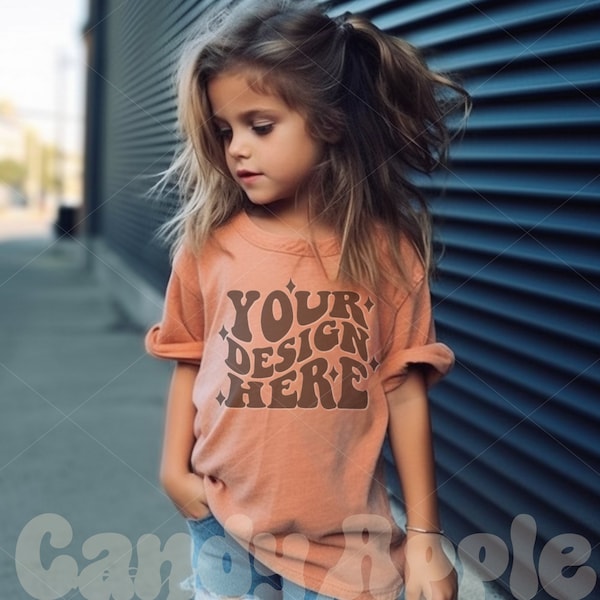 Youth Comfort Colors 9018 Mockup Etsy