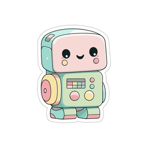 Happy Robot Sticker by Mundo Gloob for iOS & Android