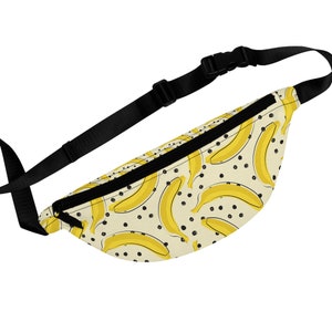 Fanny Pack with Fun Banana Print