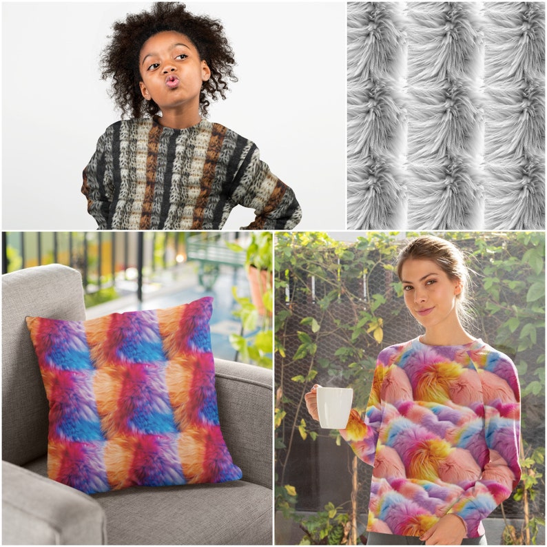 31 Fur Patterns Seamless Fur Patterns Repeatable Furry Pattern Endless ...