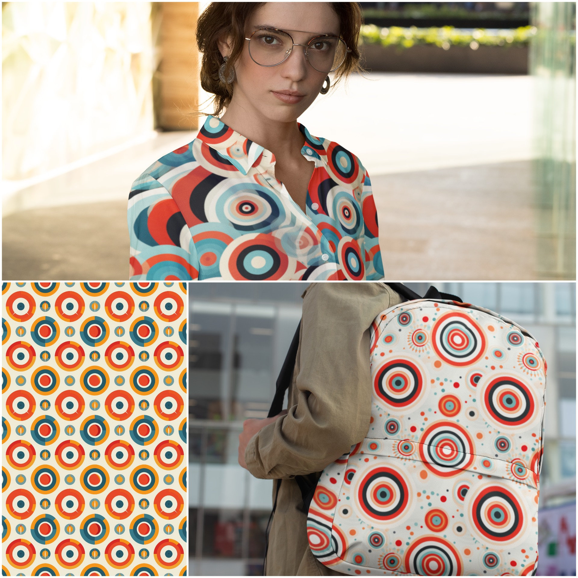 10 Target Patterns Seamless Patterns Repeatable Pattern Endless Pattern ...