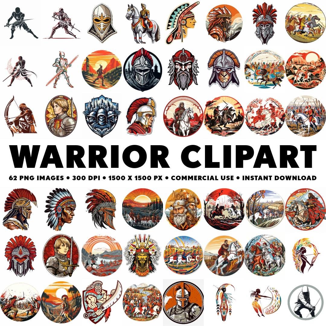 62-warrior-clipart-images-battle-png-sticker-military-design-warrior