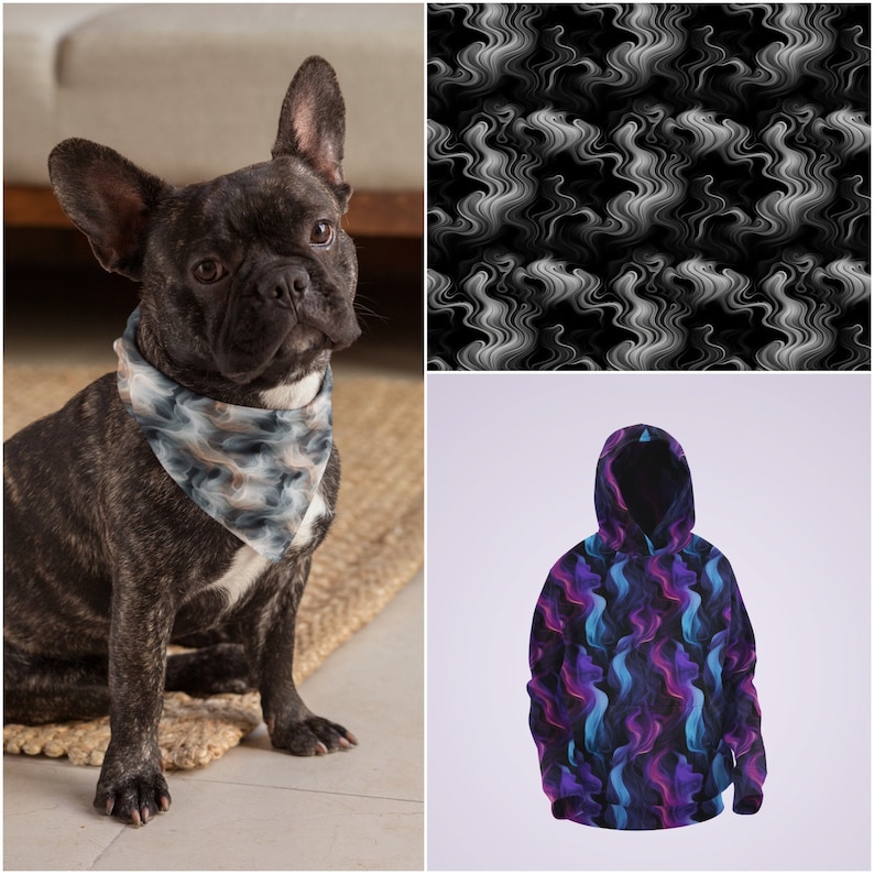 15 Smoke Patterns Smokey Seamless Patterns Fire Repeatable Pattern ...