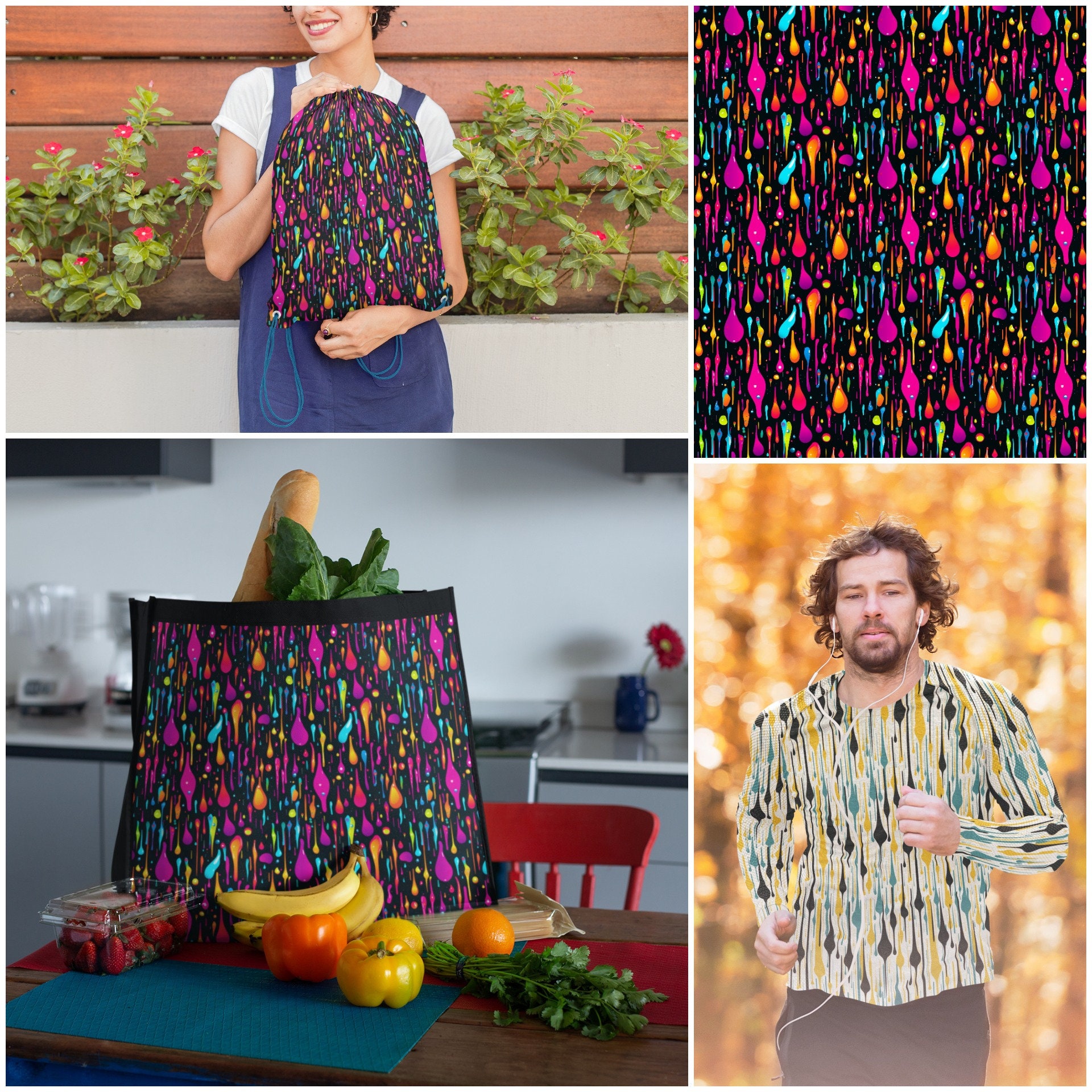 20 Drip Patterns Seamless Drips Patterns Repeatable Drop Pattern Drops ...