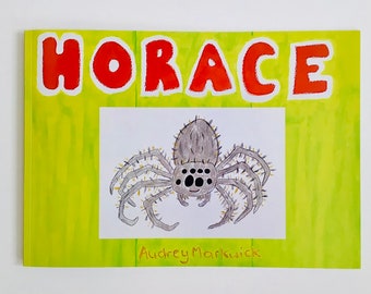 HORACE, livre d'images pour enfants, 32 pages/A4, texte clair et illustrations lumineuses, apprendre à lire et à compter, histoire amusante pour enfants et adultes.