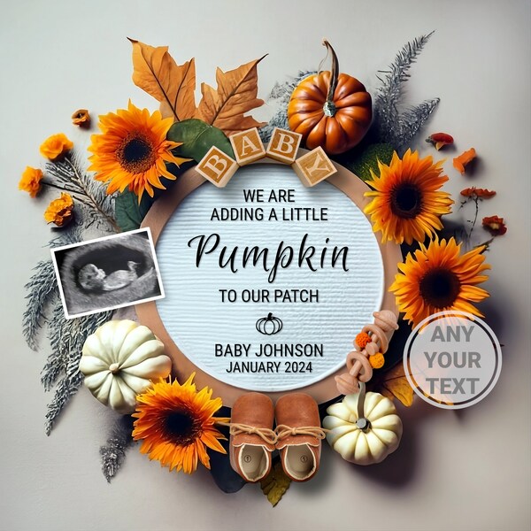 Pumpkin Patch Baby - Etsy