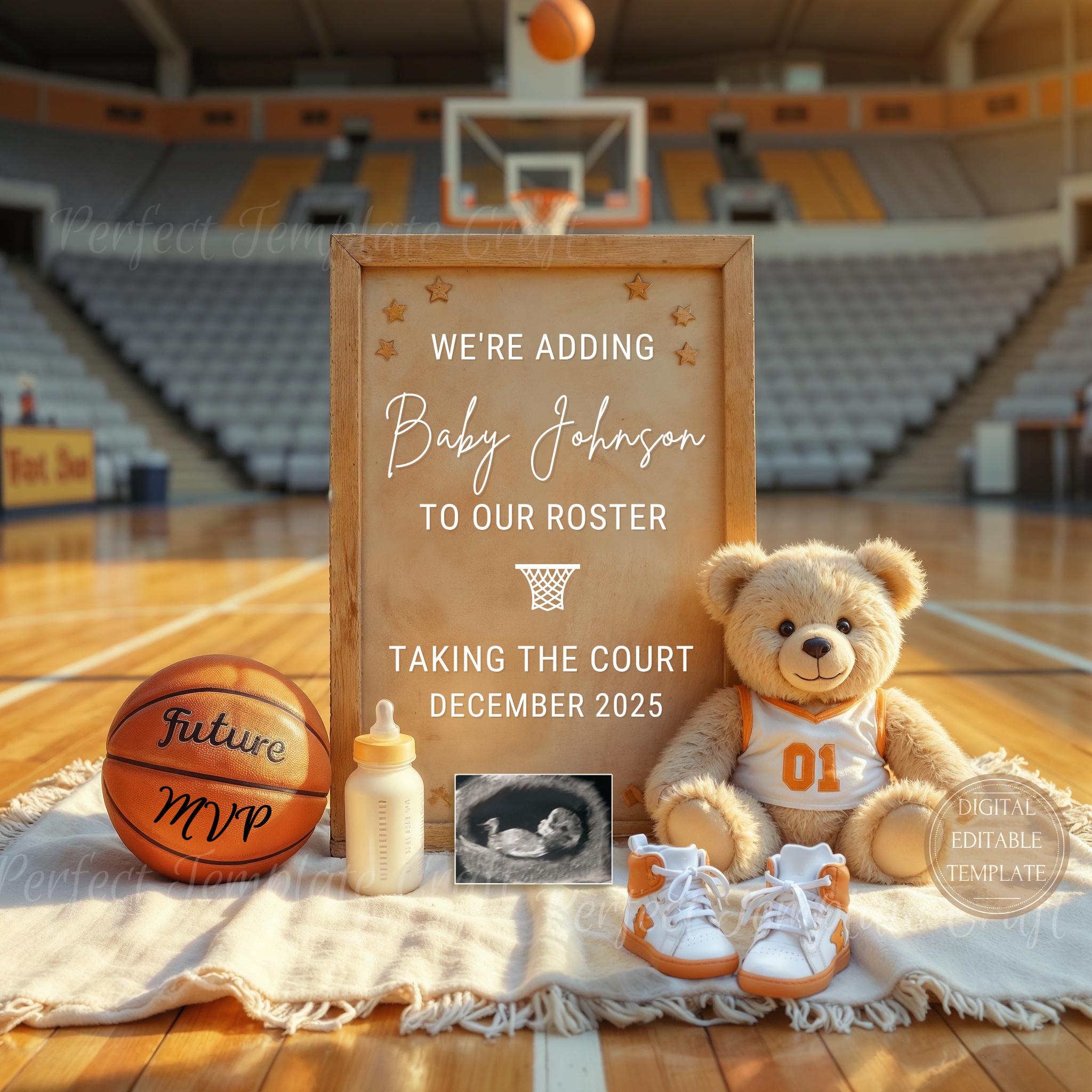 Basketball gender reveal ideas - Etsy México, image size:2048x2048
